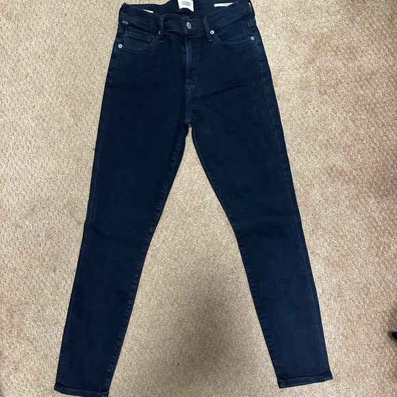 BNWOT Citizens of Humanity Rocket Ankle Mid Rise Skinny (Ultra Marine) - Picture 3 of 7